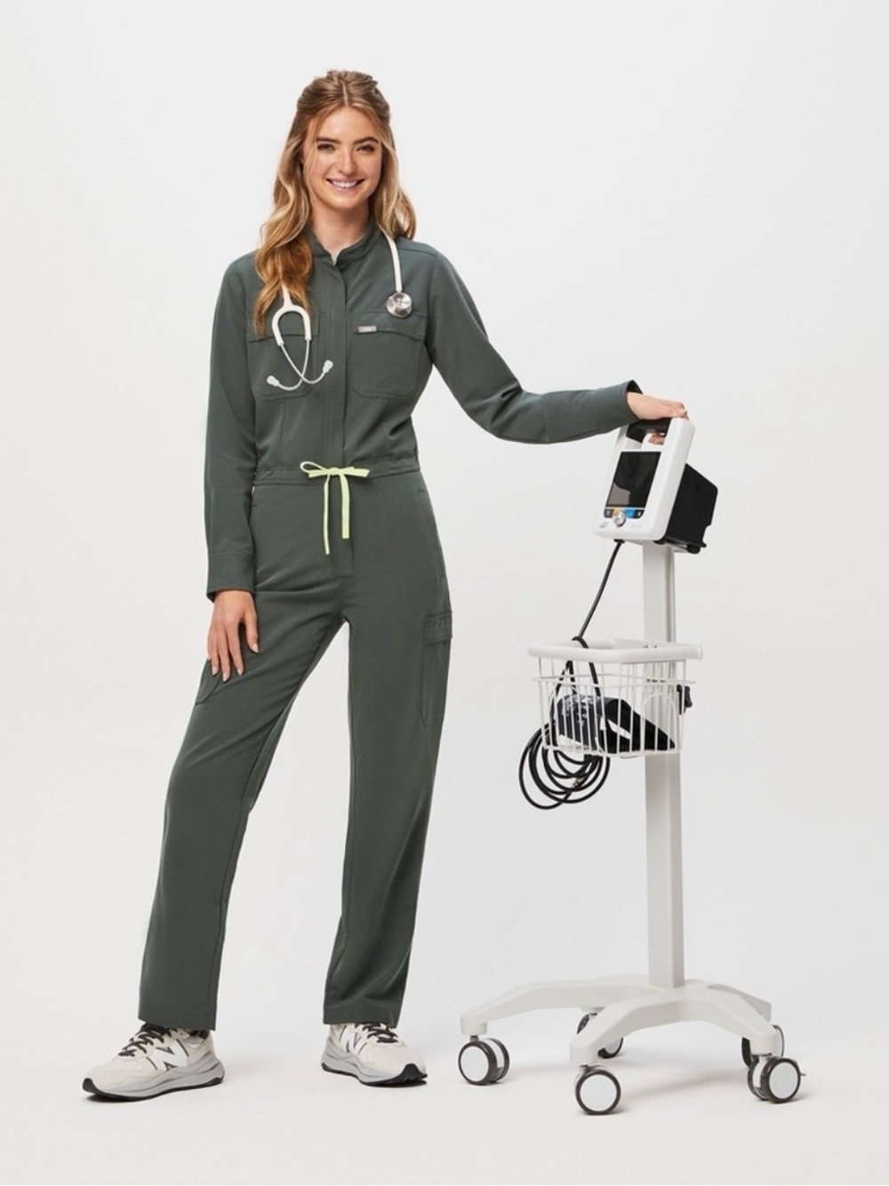 Figs Long Sleeve Rafaela Jumpsuit